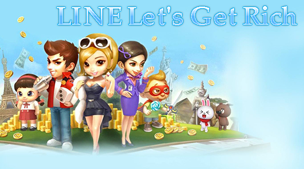 Tips Cara Main Game LINE Let's Get Rich