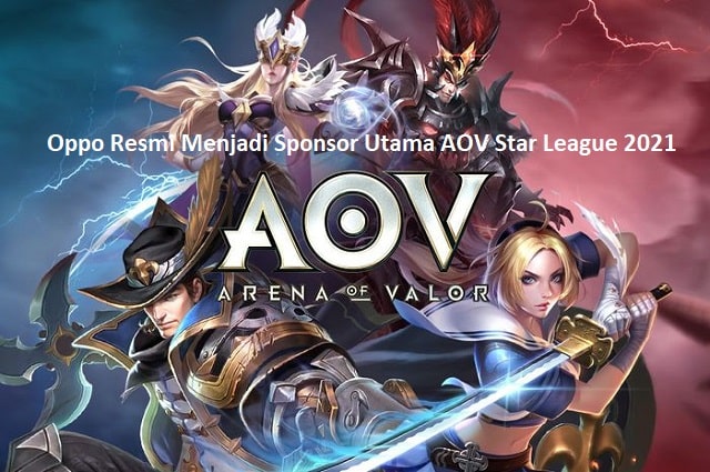 Oppo Resmi Menjadi Sponsor Utama AOV Star League 2021